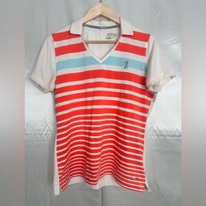Nike Golf Tour Performance Dri Fit‎ Womens Size Large V Neck